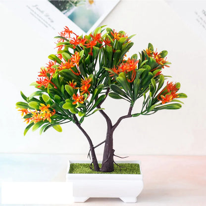 Artificial Bonsai Plant - Lifelike Decor for Home & Office