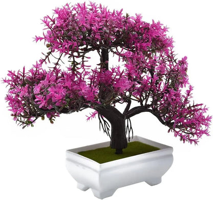 Artificial Bonsai Plant - Lifelike Decor for Home & Office